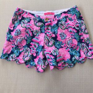 NWT Lilly Pulitzer Buttercup Knit Short Size 2